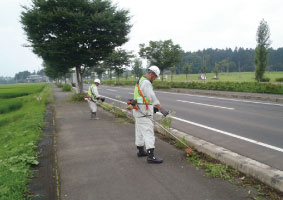 国道除草・道路維持管理